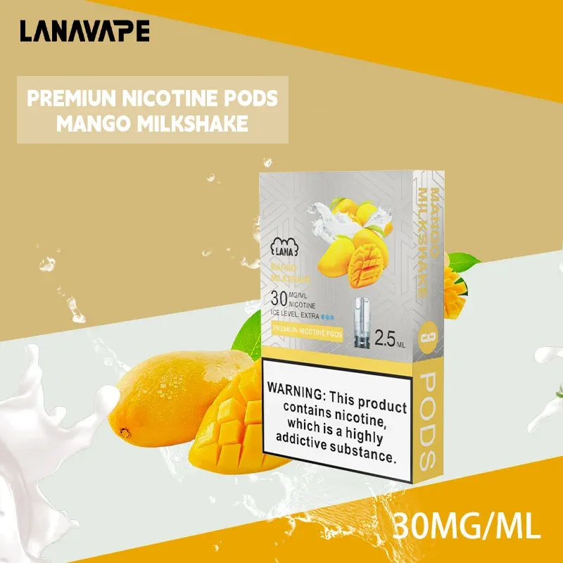 LANA 一代煙彈｜2.5ml 大容量發光煙彈｜30多款口味｜台灣現貨速遞