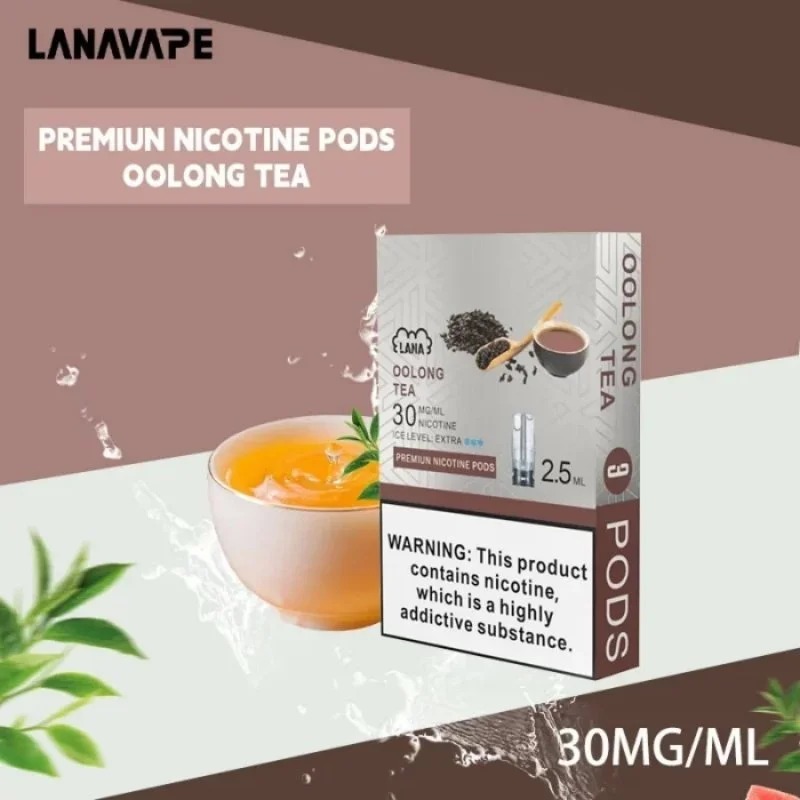 LANA 一代煙彈｜2.5ml 大容量發光煙彈｜30多款口味｜台灣現貨速遞